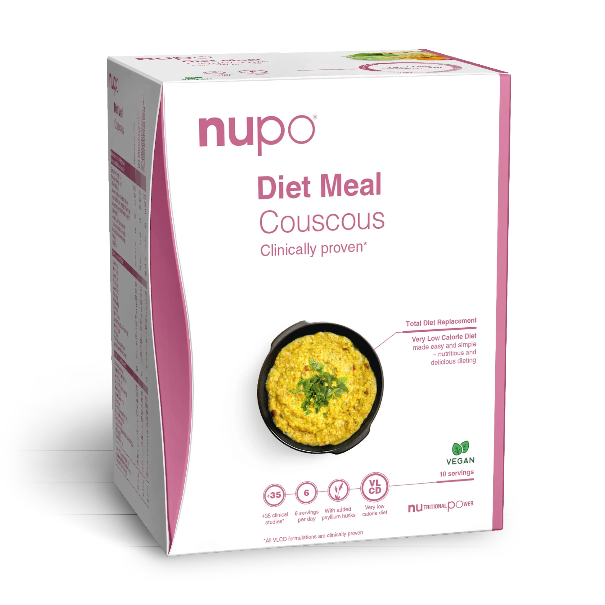 Diétne jedlo Kuskus, 10 porcií, 340 g (vegan)