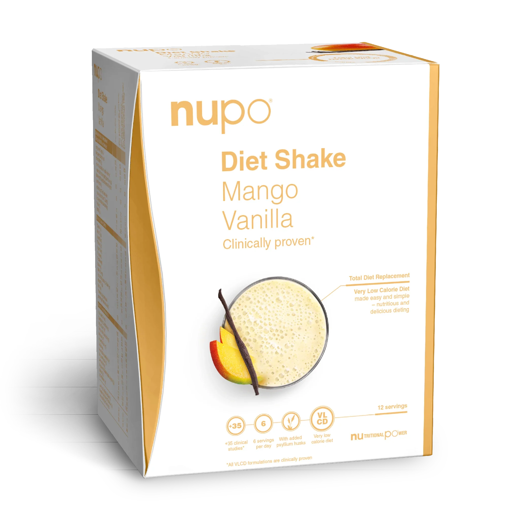 Diétny nápoj Mango Vanilka, 12 porcií, 384g