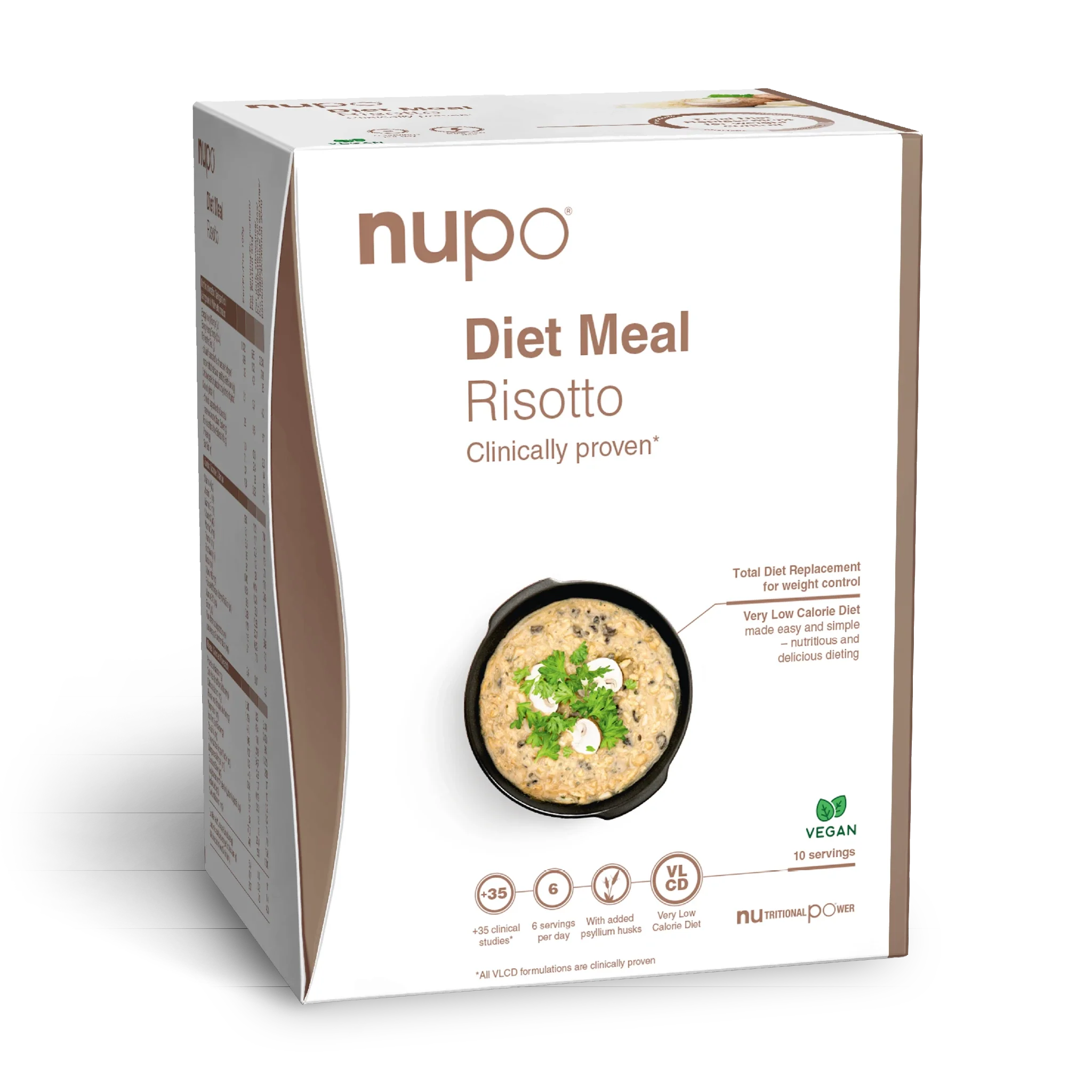 Diétne jedlo Rizoto, 10 porcií, 340g (vegan)