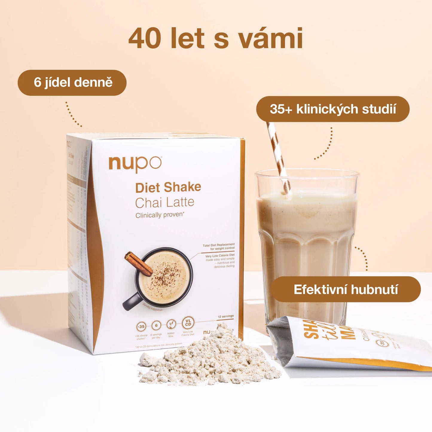 NUPO Diéta na 4 týždne (168 porcií) – chcem sa páčiť sama sebe
