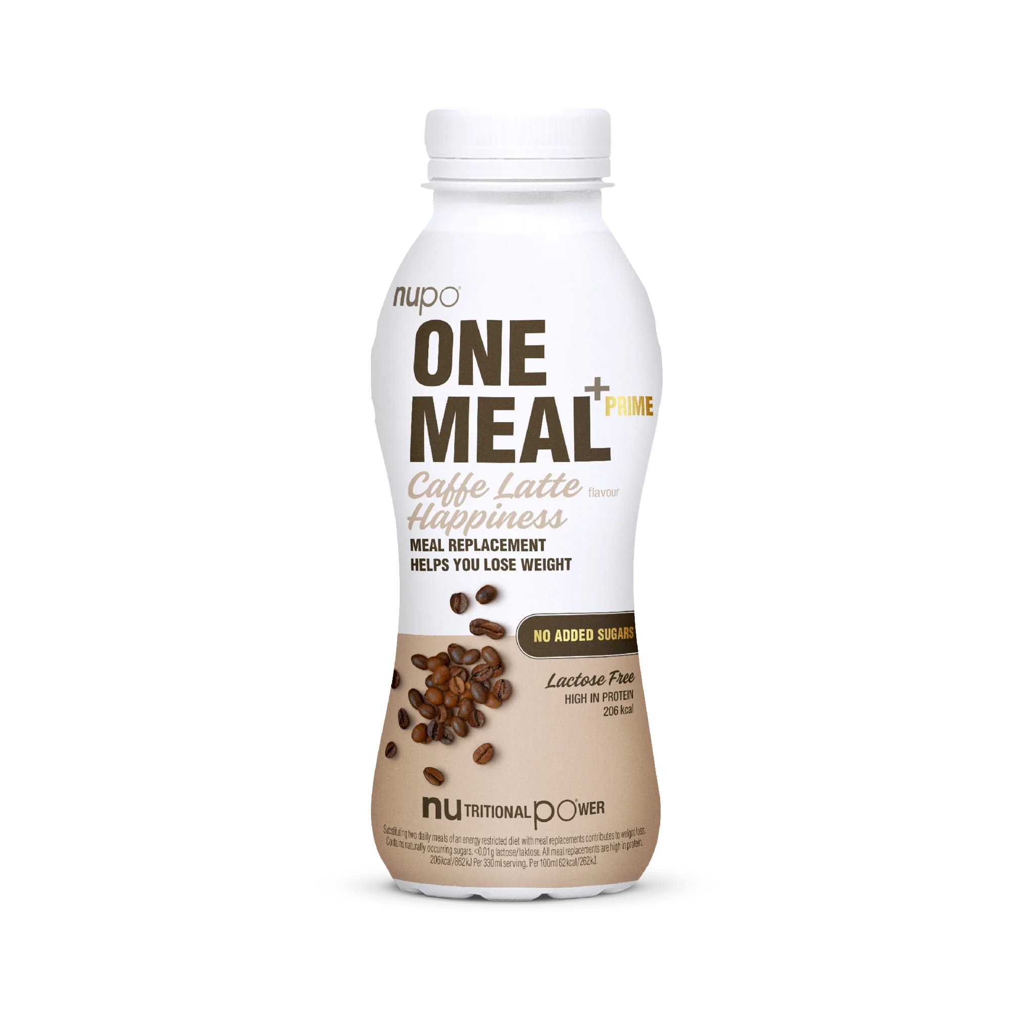 Hotový nápoj One Meal +Prime - Caffe Latte 330 ml (bez laktózy)