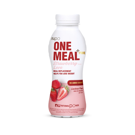 Hotový nápoj One Meal +Prime - Jahoda 330 ml (bez laktózy)