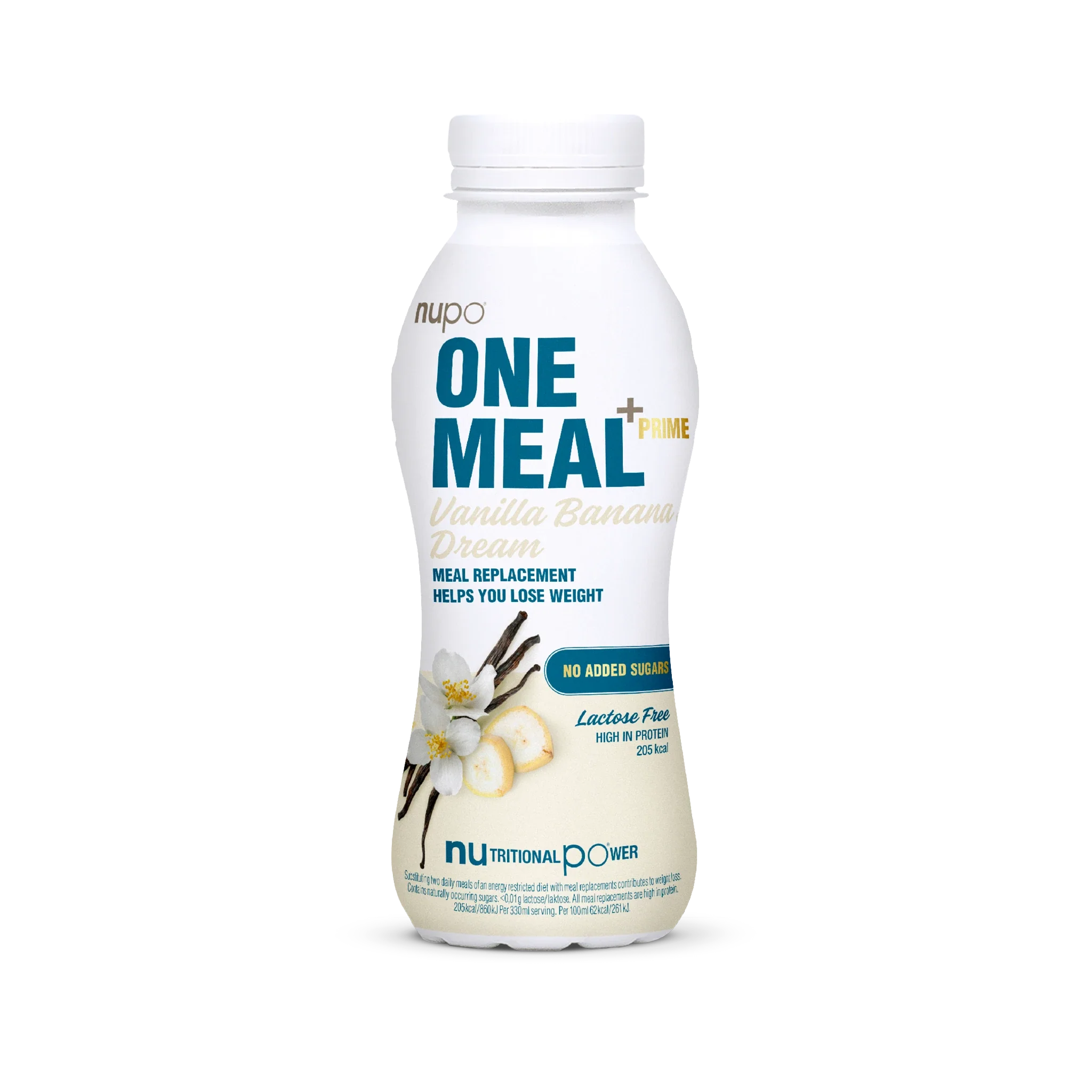 Hotový nápoj One Meal +Prime - Vanilka Banán 330 ml (bez laktózy)