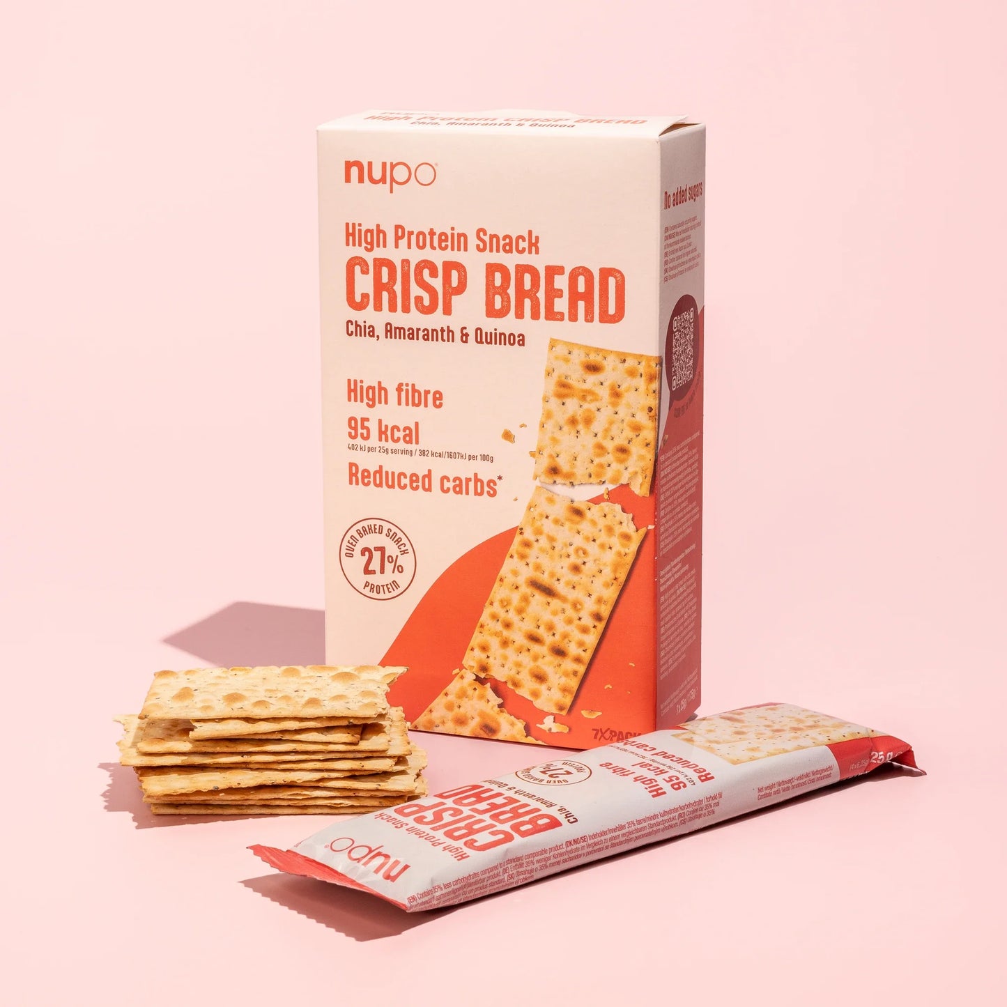 Snack s vysokým obsahom bielkovín Chrumkavý chlieb