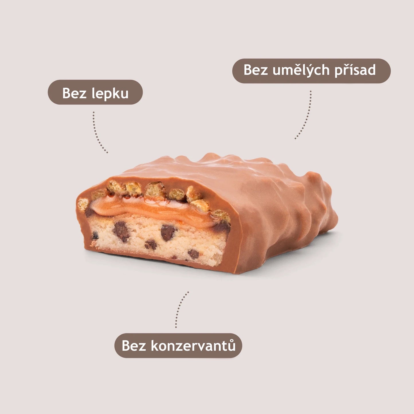 NUPO proteínová tyčinka Cookie Caramel