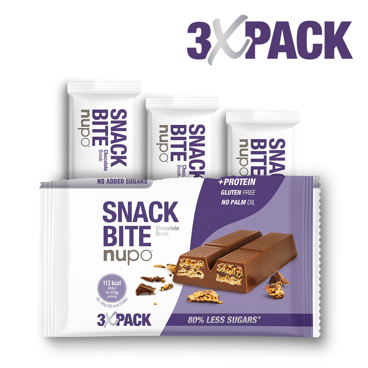 NUPO Snack Bite Čokoládová oblátka