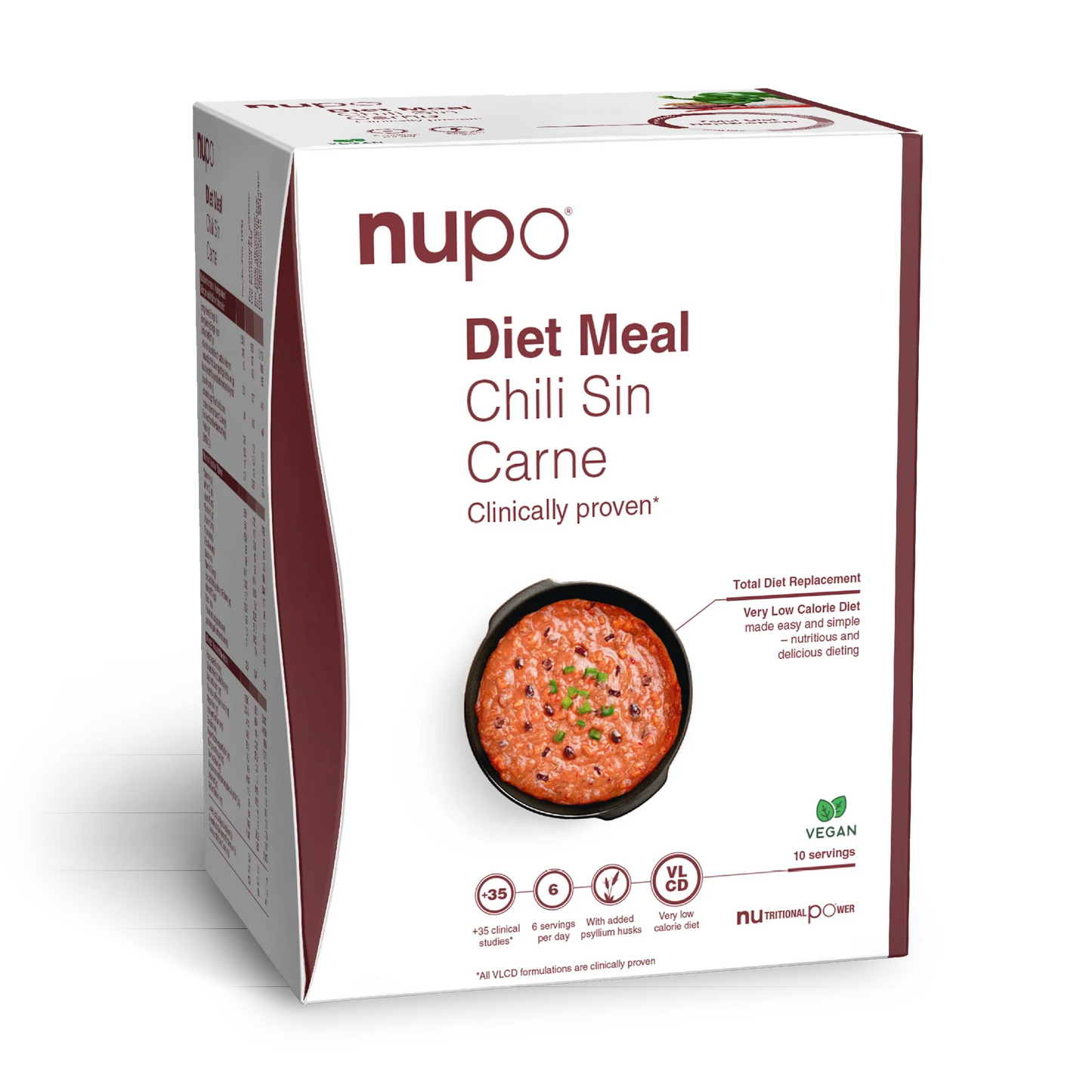 Diétne jedlo Chili Sin Carne , 10 porcií, 340 g (vegan)