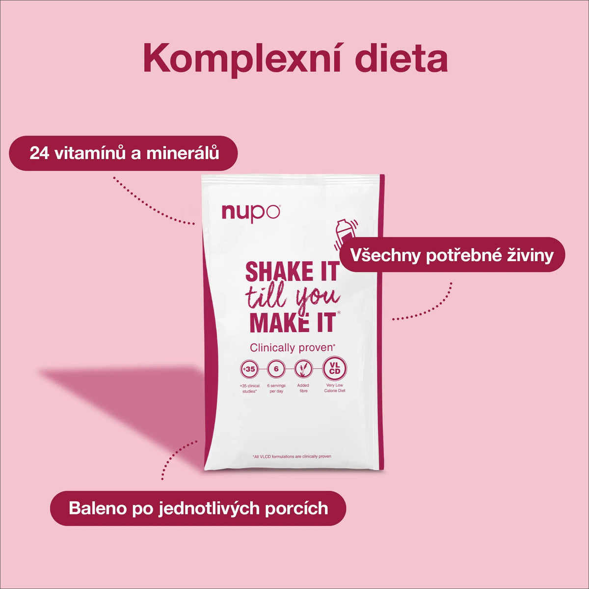 NUPO Diéta - kaša Vanilka-čerešňa