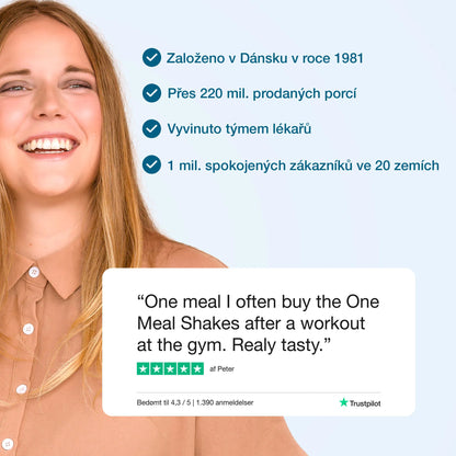 NUPO One Meal +Prime nápoj Vanilka - bez laktózy