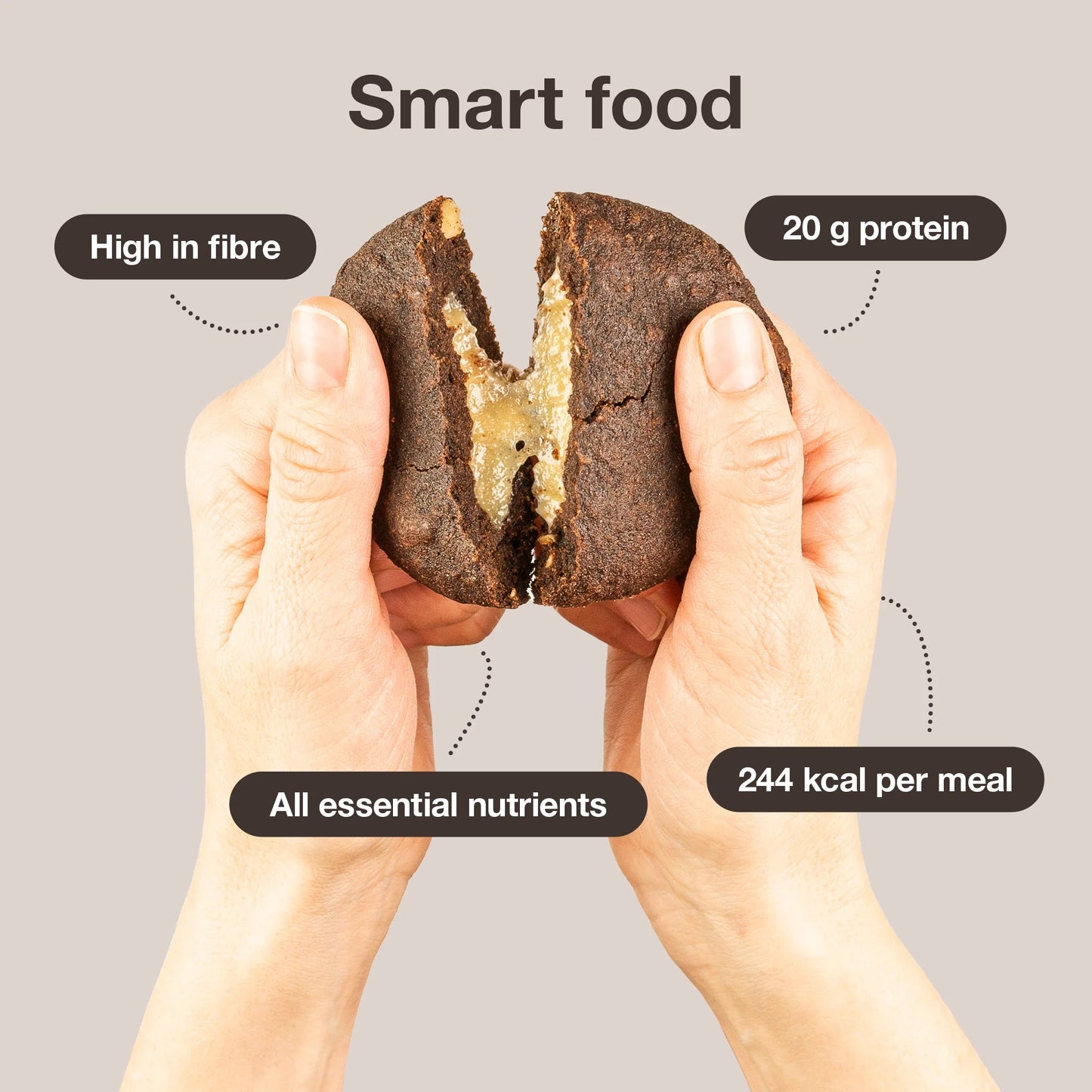 Koláčik One Meal +Prime Sušienky Smotana 70g