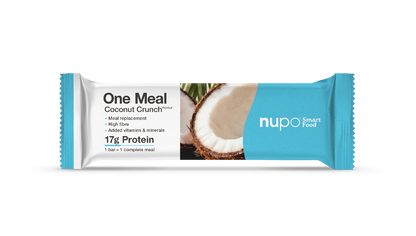 NUPO Tyčinka One Meal Chrumkavý kokos - 15 ks