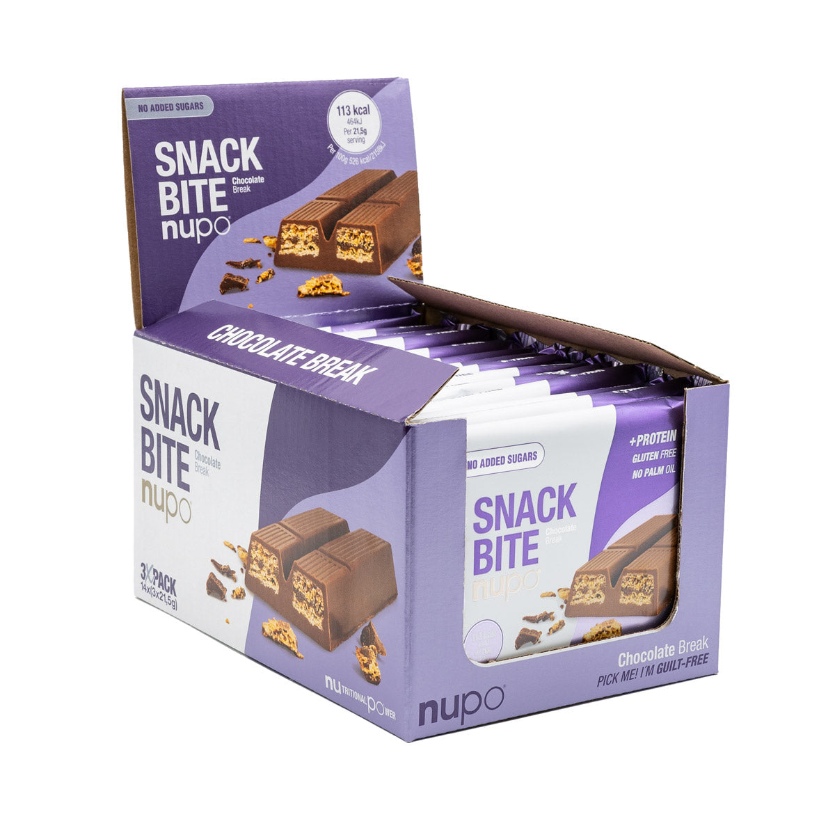 NUPO Snack Bite Čokoládová oblátka