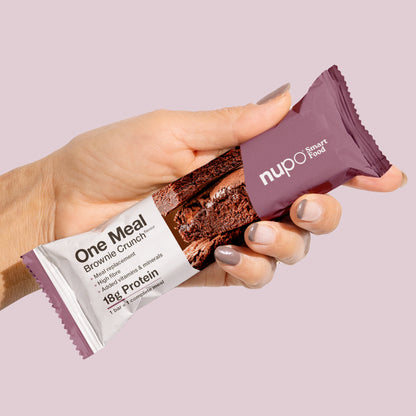NUPO Tyčinka One Meal Chrumkavé Brownie - 15 ks