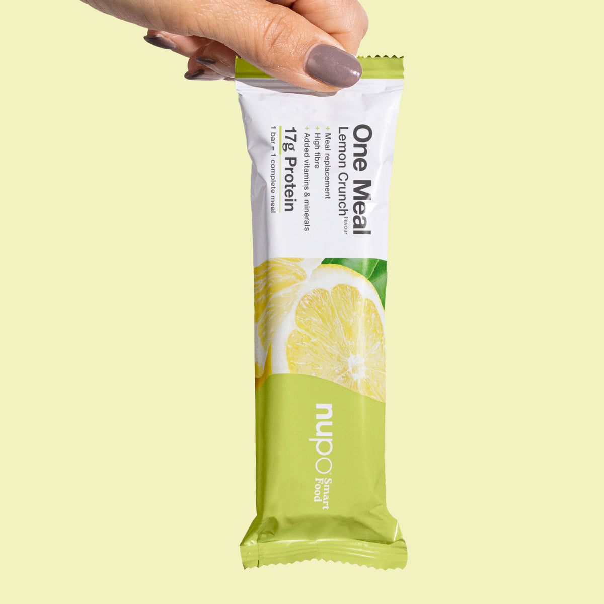 NUPO Tyčinka One Meal Bar Chrumkavý citrón