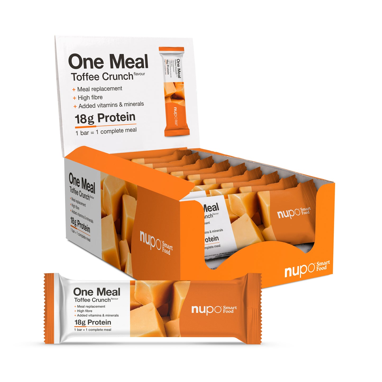 NUPO Tyčinka One Meal Chrumkavý Karamel