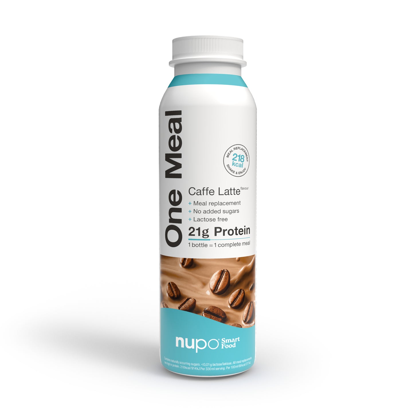 NUPO One Meal +Prime nápoj Caffe Latte - bez laktózy